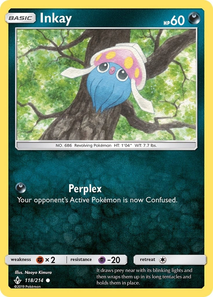 Image for Inkay (118/214) [SM - Unbroken Bonds]