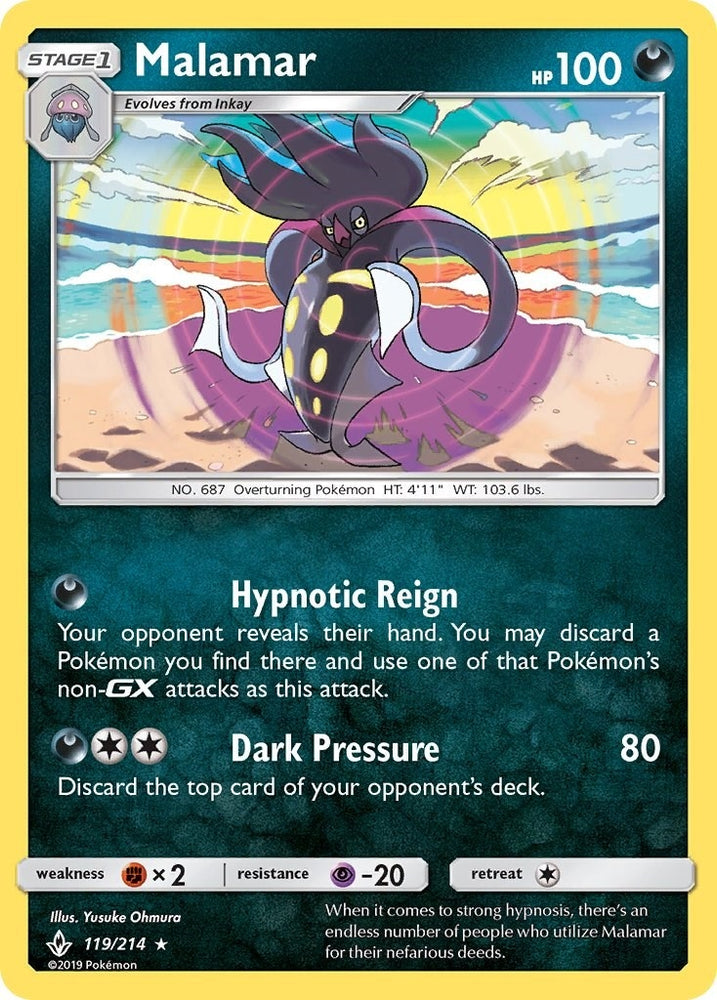 Image for Malamar (119/214) [SM - Unbroken Bonds]