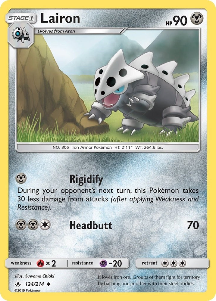 Image for Lairon (124/214) [SM - Unbroken Bonds]