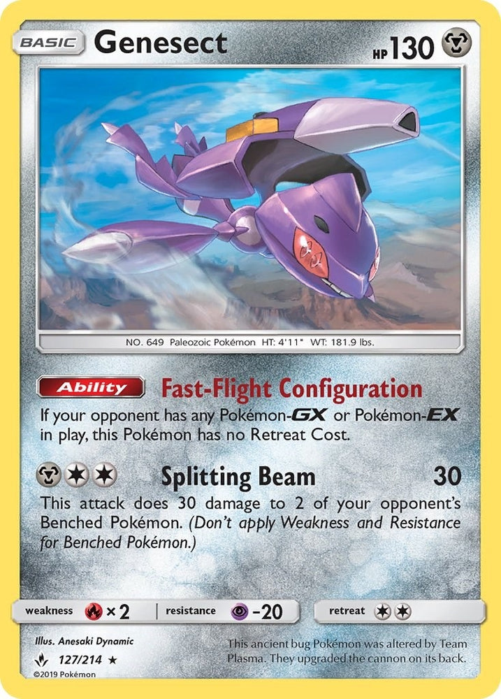 Image for Genesect (127/214) [SM - Unbroken Bonds]