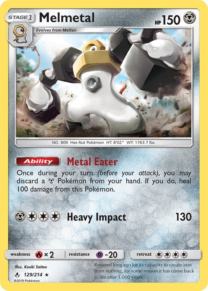 Image for Melmetal (129/214) [SM - Unbroken Bonds]