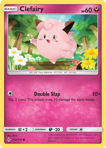 Image for Clefairy (132/214) [SM - Unbroken Bonds]