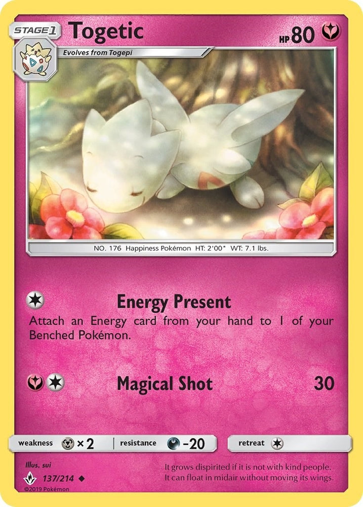 Image for Togetic (137/214) [SM - Unbroken Bonds]