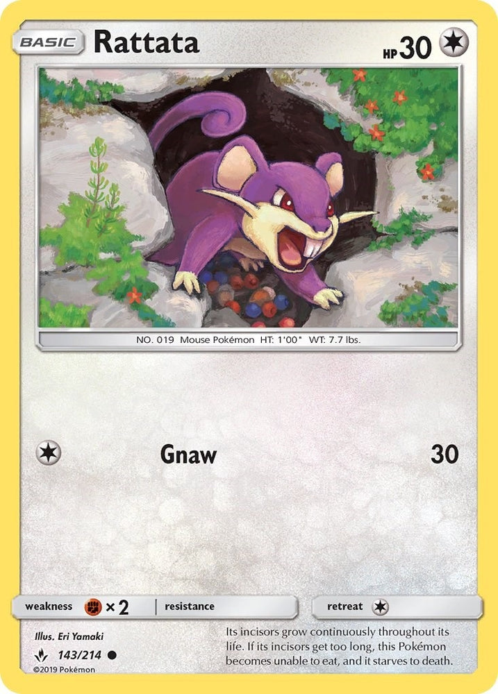 Image for Rattata (143/214) [SM - Unbroken Bonds]