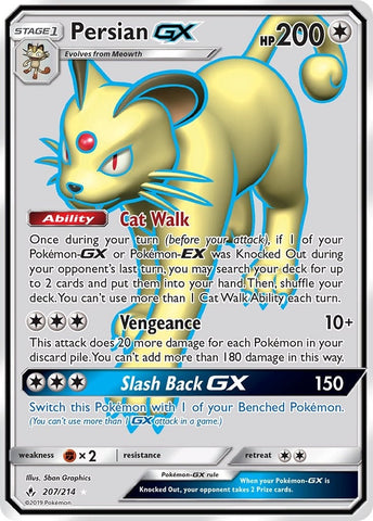 Image for Persian GX (Full Art) (207/214) [SM - Unbroken Bonds]