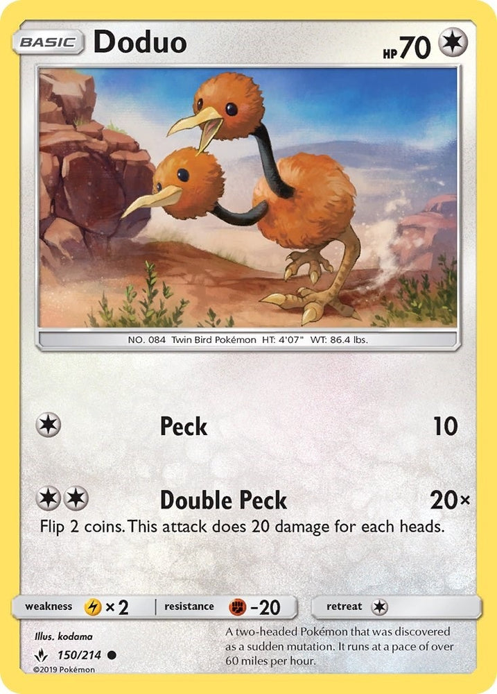 Image for Doduo (150/214) [SM - Unbroken Bonds]