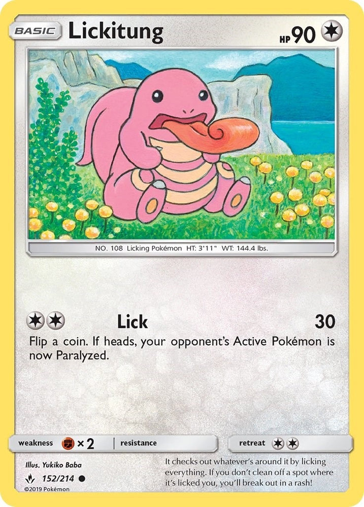 Image for Lickitung (152/214) [SM - Unbroken Bonds]