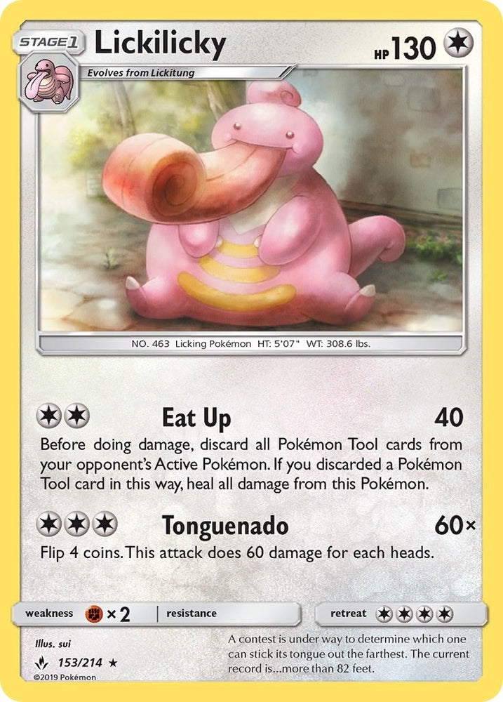 Image for Lickilicky (153/214) [SM - Unbroken Bonds]