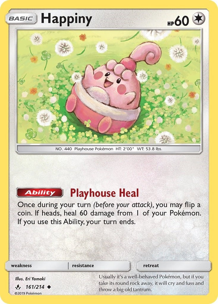 Image for Happiny (161/214) [SM - Unbroken Bonds]