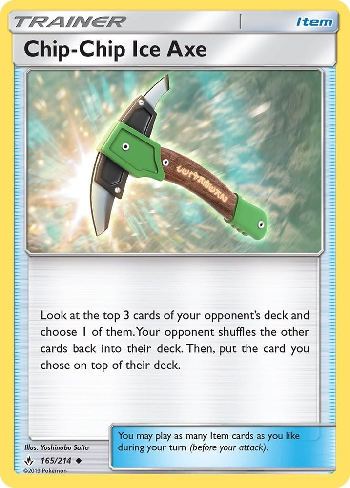 Image for Chip-Chip Ice Axe (165/214) [SM - Unbroken Bonds]
