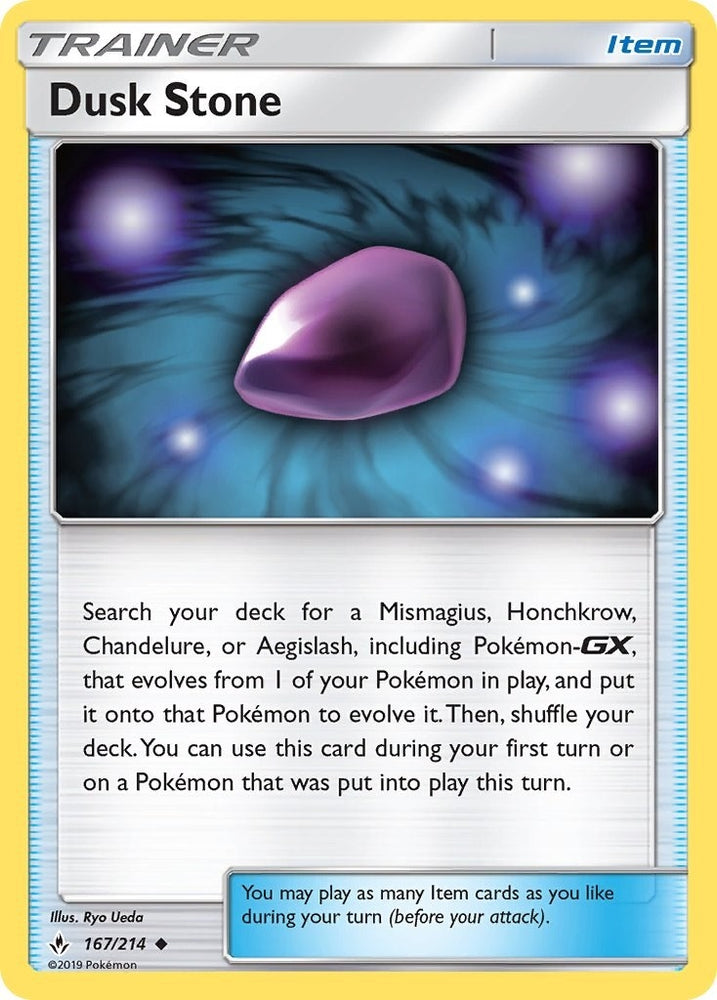 Image for Dusk Stone (167/214) [SM - Unbroken Bonds]