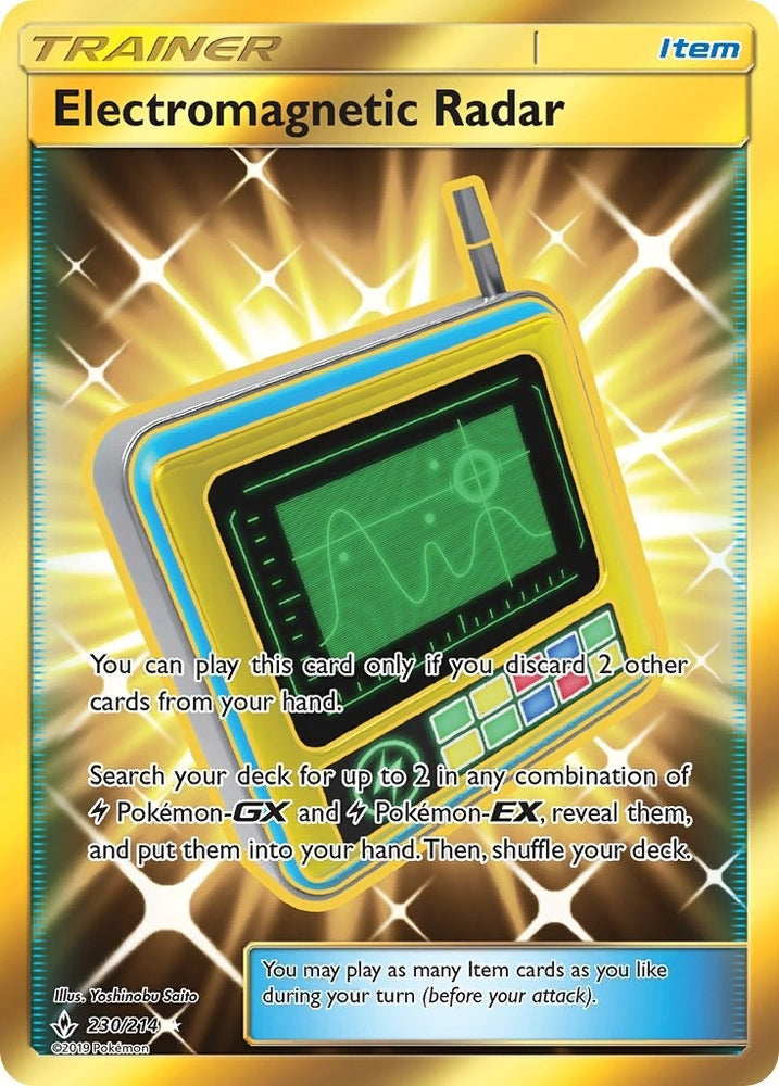 Image for Electromagnetic Radar (Secret) (230/214) [SM - Unbroken Bonds]