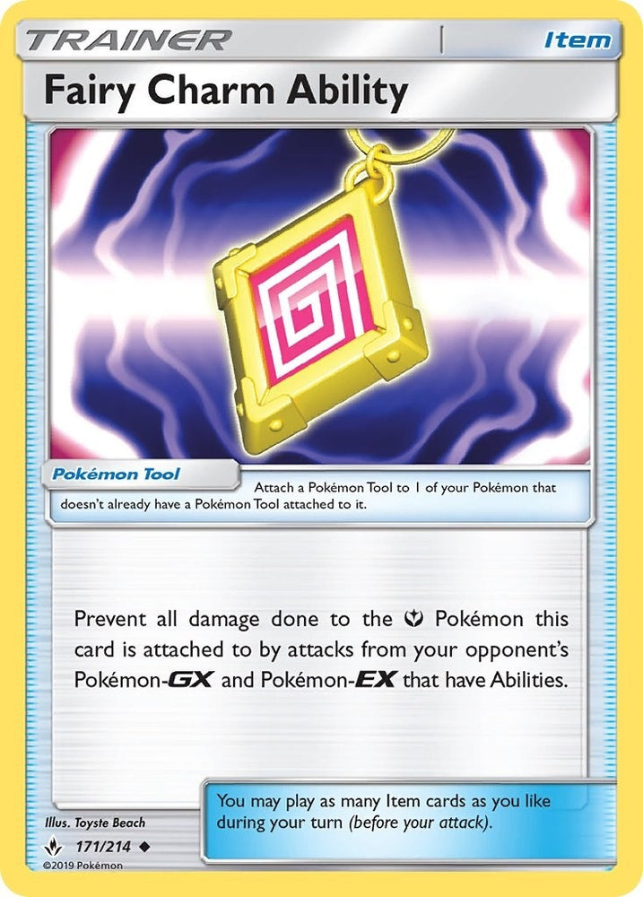 Image for Fairy Charm Ability (171/214) [SM - Unbroken Bonds]
