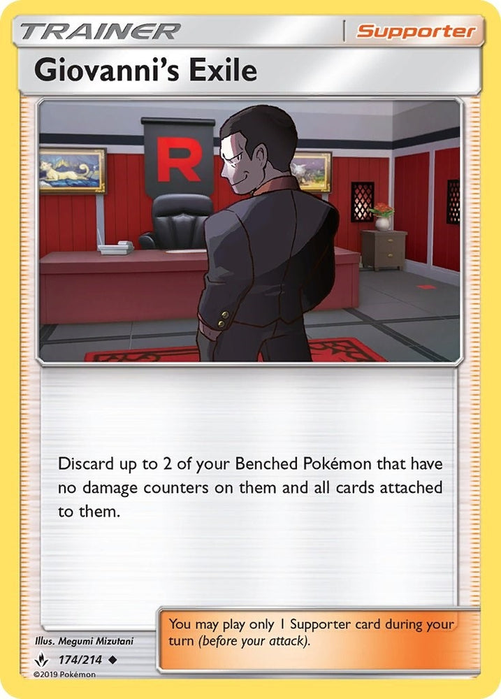 Image for Giovanni's Exile (174/214) [SM - Unbroken Bonds]