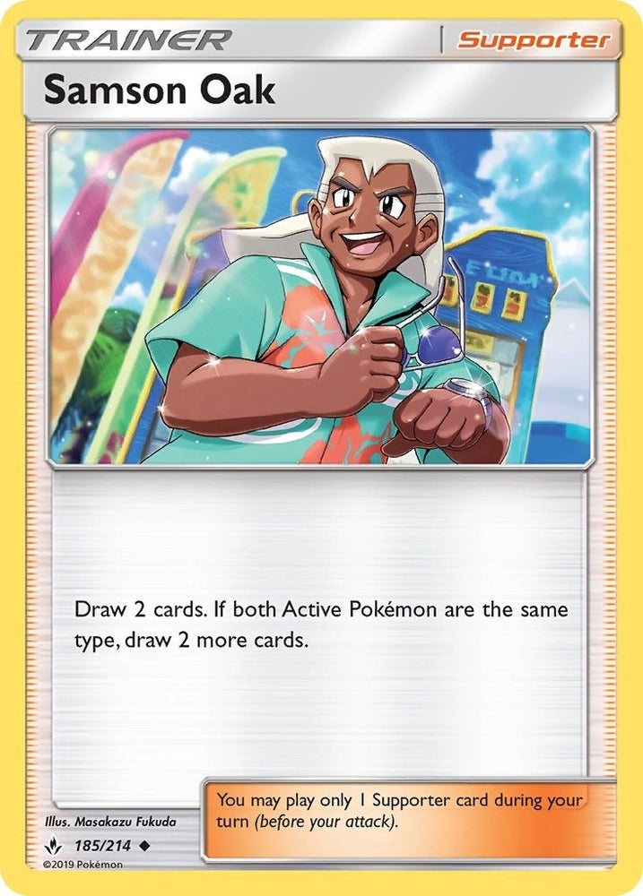Image for Samson Oak (185/214) [SM - Unbroken Bonds]