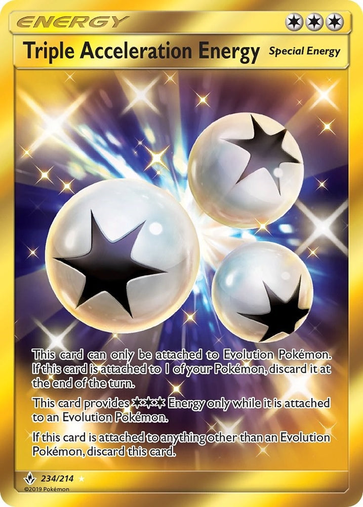Image for Triple Acceleration Energy (Secret) (234/214) [SM - Unbroken Bonds]