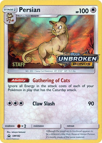 Image for Persian - SM182 (Prerelease) [Staff] (SM182) [SM Promos]