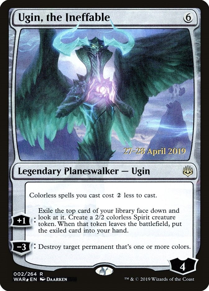 Image for Ugin, the Ineffable (2) [Prerelease Cards]