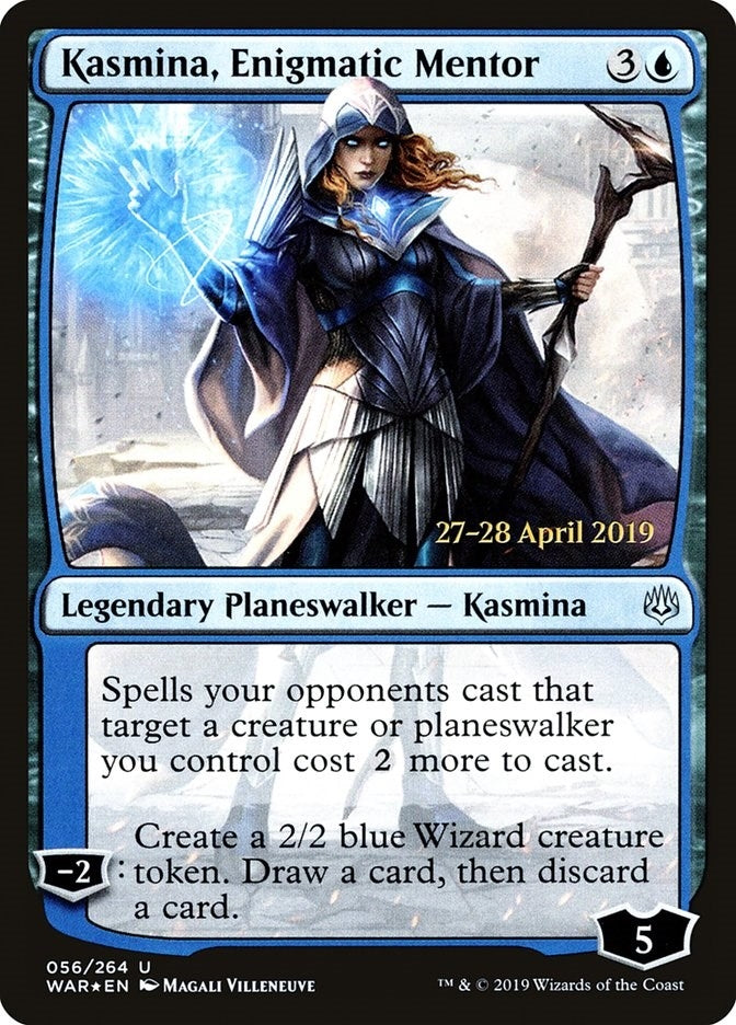 Image for Kasmina, Enigmatic Mentor (56) [Prerelease Cards]