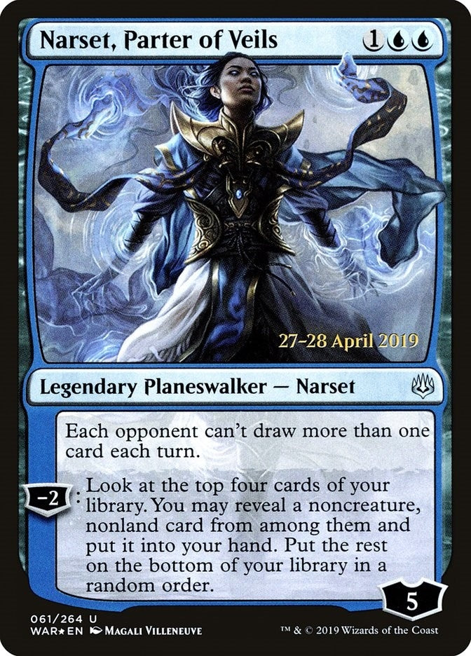 Image for Narset, Parter of Veils (61) [Prerelease Cards]