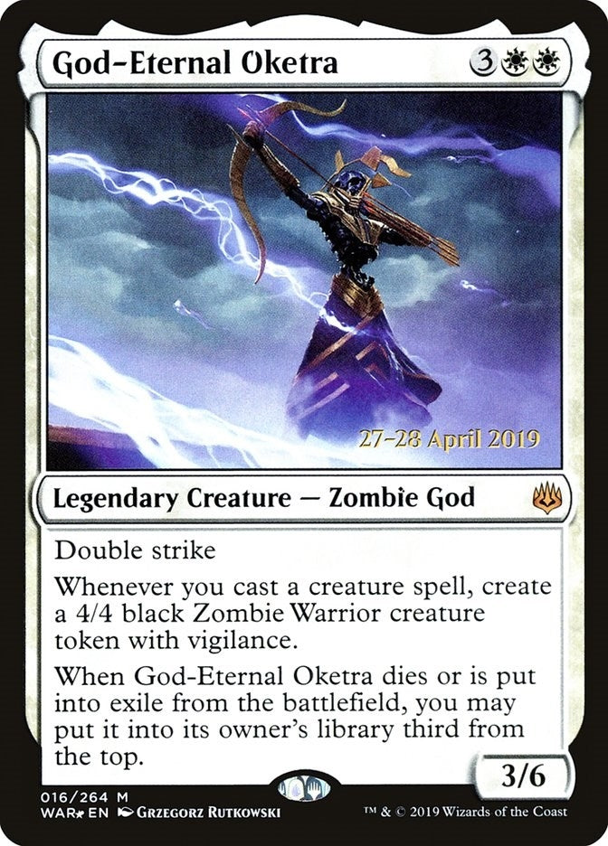 Image for God-Eternal Oketra (16) [Prerelease Cards]