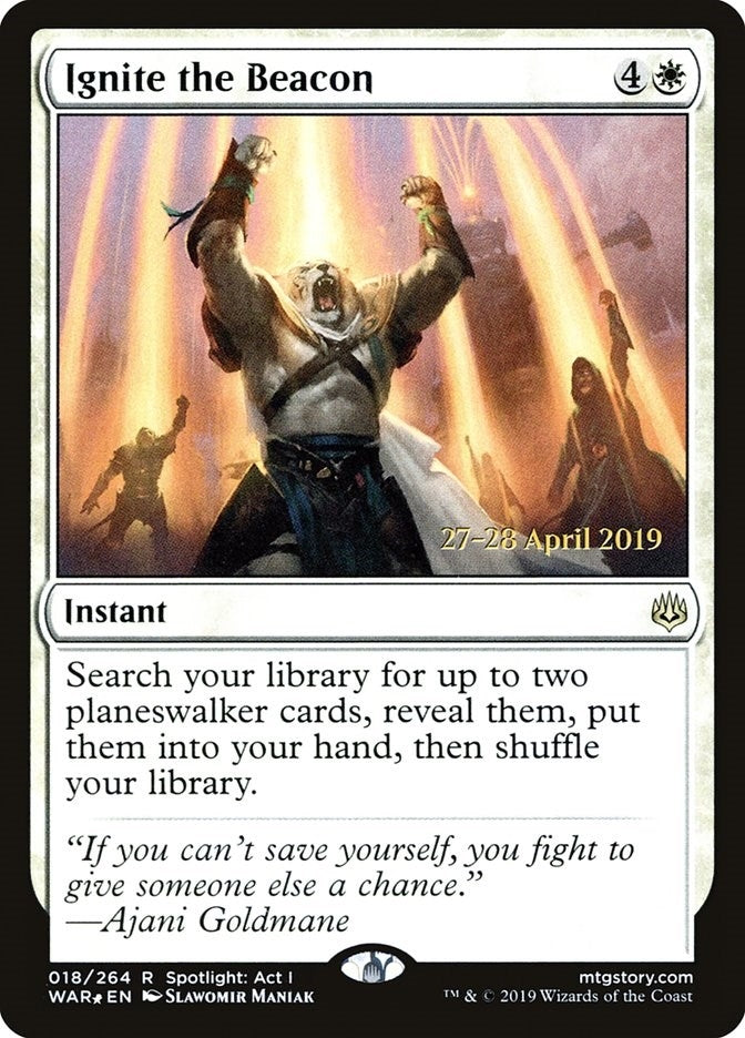 Image for Ignite the Beacon (18) [Prerelease Cards]