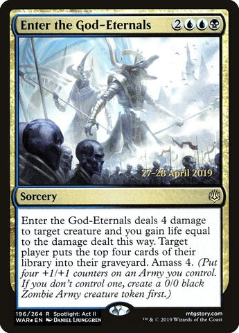 Image for Enter the God-Eternals (196) [Prerelease Cards]