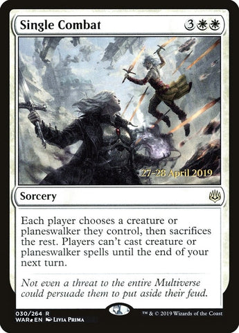 Image for Single Combat (30) [Prerelease Cards]