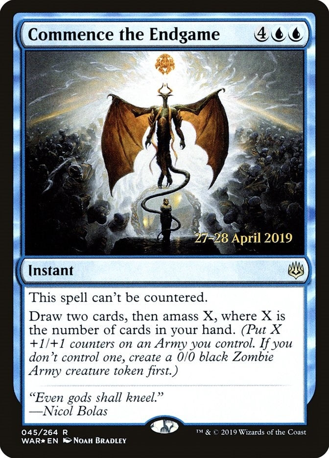 Image for Commence the Endgame (45) [Prerelease Cards]