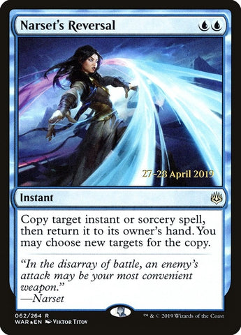 Image for Narset's Reversal (62) [Prerelease Cards]
