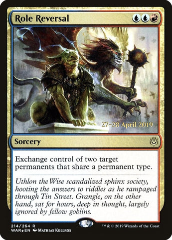 Image for Role Reversal (214) [Prerelease Cards]