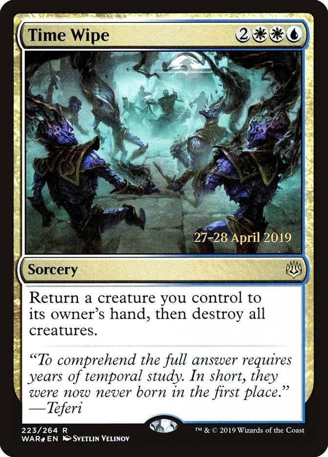 Image for Time Wipe (223) [Prerelease Cards]