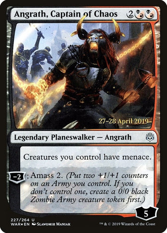 Image for Angrath, Captain of Chaos (227) [Prerelease Cards]