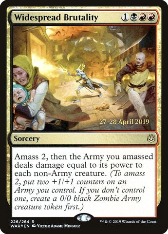 Image for Widespread Brutality (226) [Prerelease Cards]
