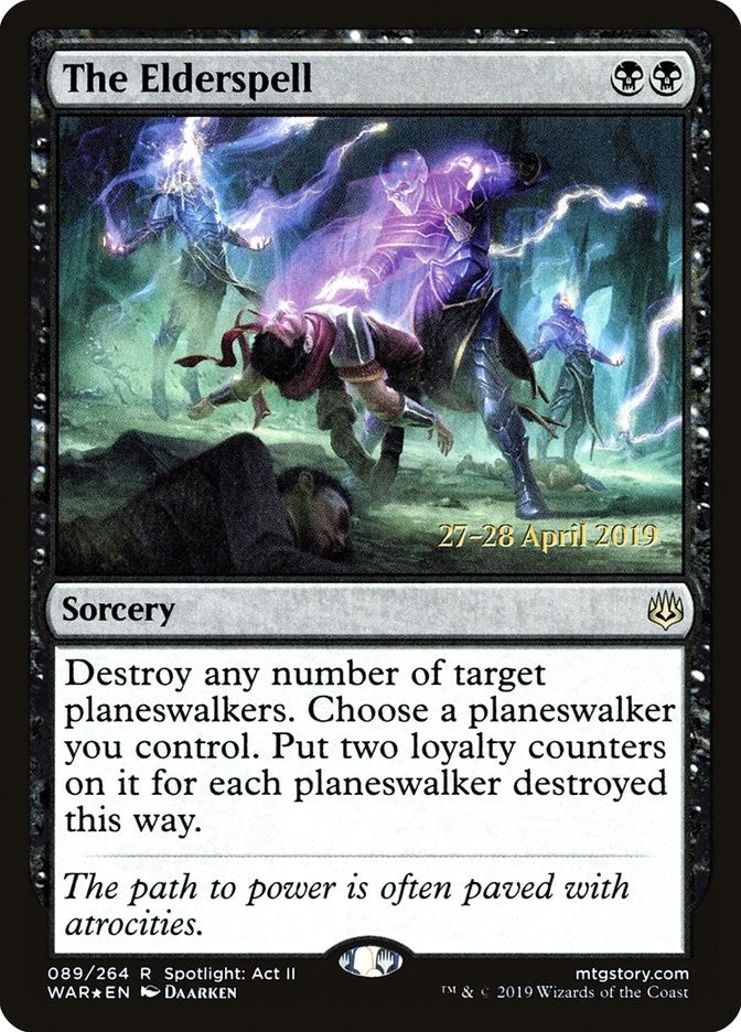 Image for The Elderspell (89) [Prerelease Cards]