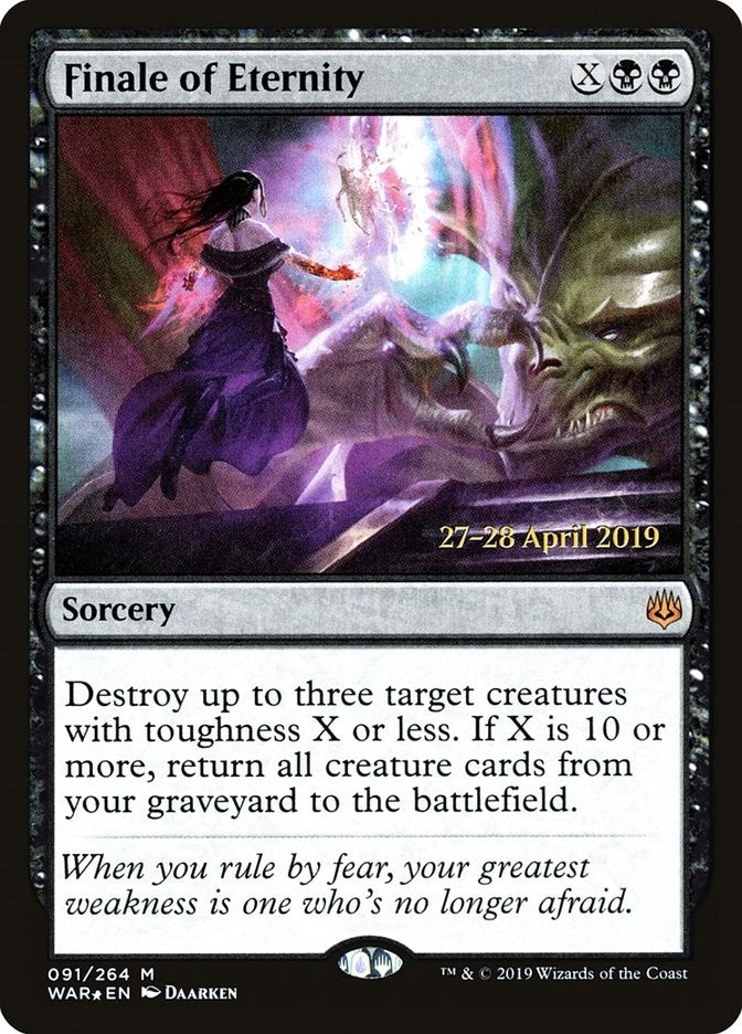 Image for Finale of Eternity (91) [Prerelease Cards]