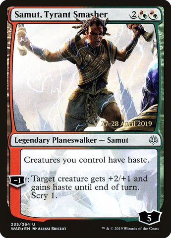 Image for Samut, Tyrant Smasher (235) [Prerelease Cards]