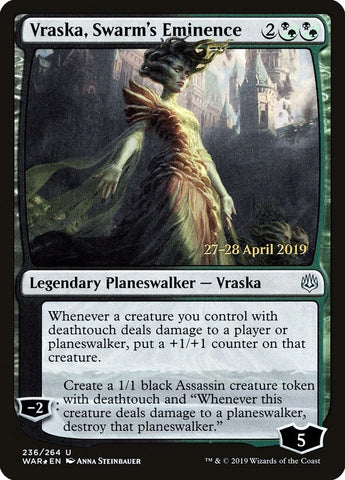 Image for Vraska, Swarm's Eminence (236) [Prerelease Cards]
