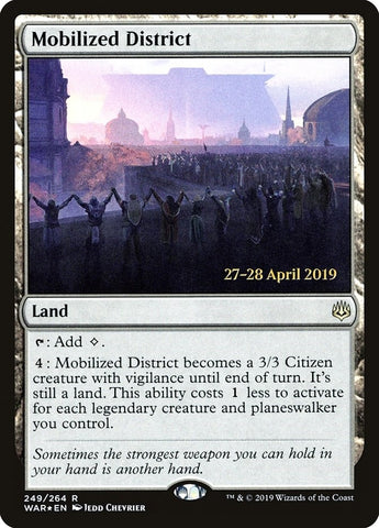 Image for Mobilized District (249) [Prerelease Cards]
