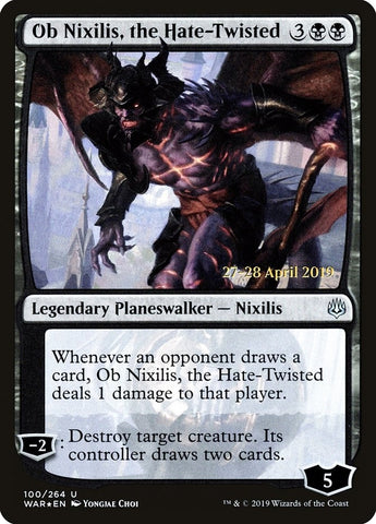 Image for Ob Nixilis, the Hate-Twisted (100) [Prerelease Cards]
