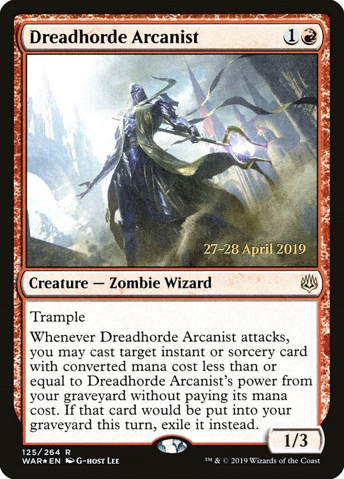Image for Dreadhorde Arcanist (125) [Prerelease Cards]