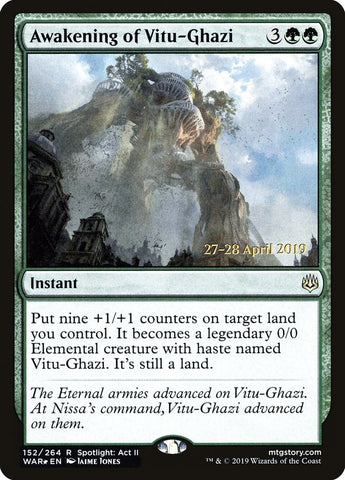 Image for Awakening of Vitu-Ghazi (152) [Prerelease Cards]