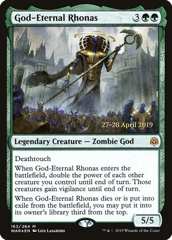 Image for God-Eternal Rhonas (163) [Prerelease Cards]