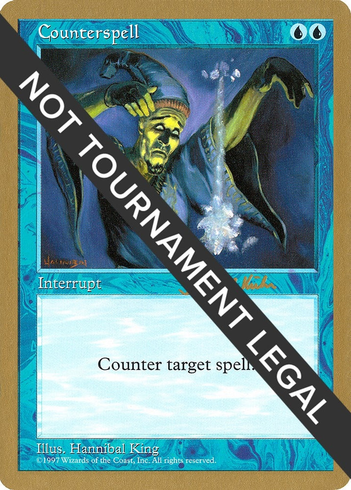 Image for Counterspell - 1997 Janosch Kuhn (5ED) [World Championship Decks]