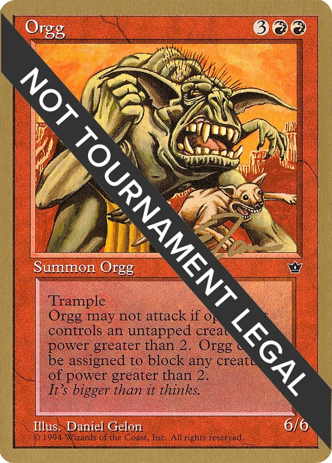 Image for Orgg - 1996 Eric Tam (FEM) [World Championship Decks]