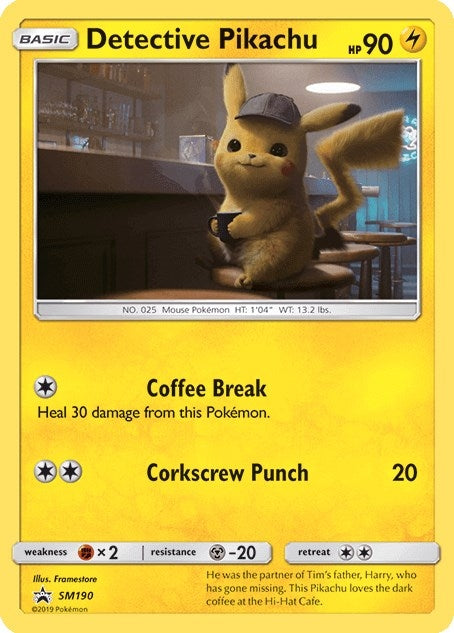 Image for Detective Pikachu - SM190 (SM190) [SM Promos]