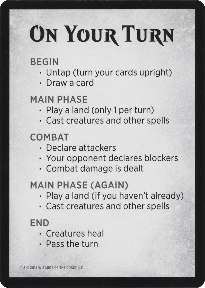 Image for Rules Card (WAR Bundle) [UMP]