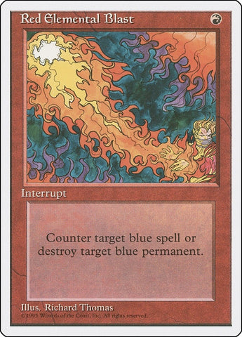 Image for Red Elemental Blast [Fourth Edition]