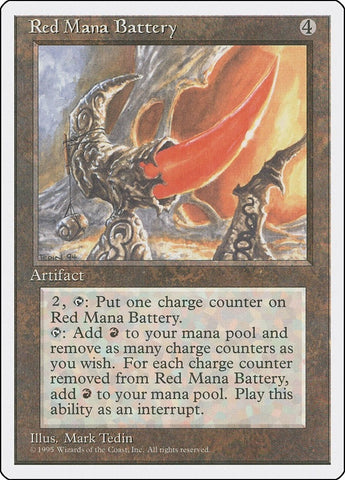 Image for Red Mana Battery [Fourth Edition]