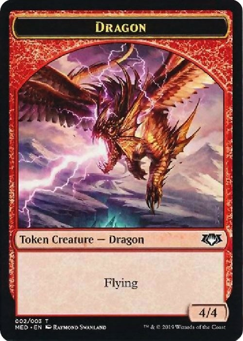 Image for Dragon Token (2) [Mythic Edition: War of the Spark]